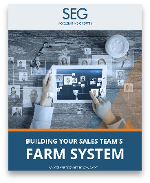 Sales team's farm system e-book cover
